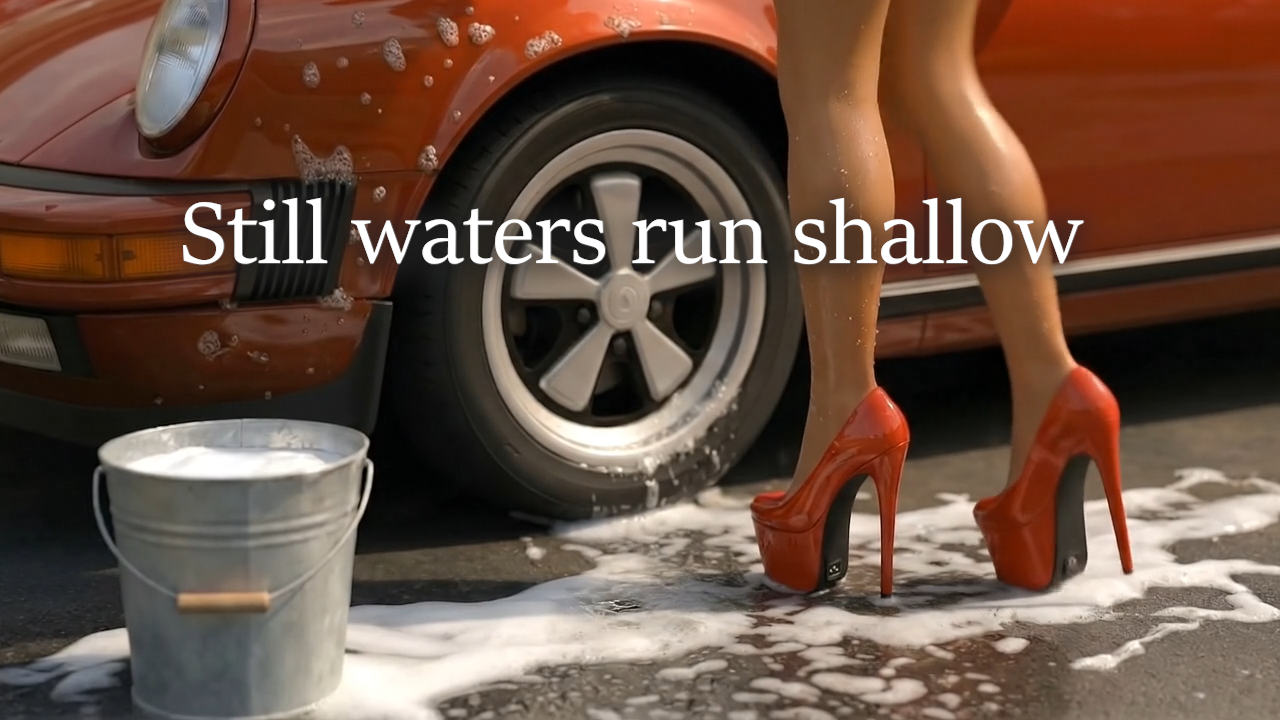 Still waters run shallow