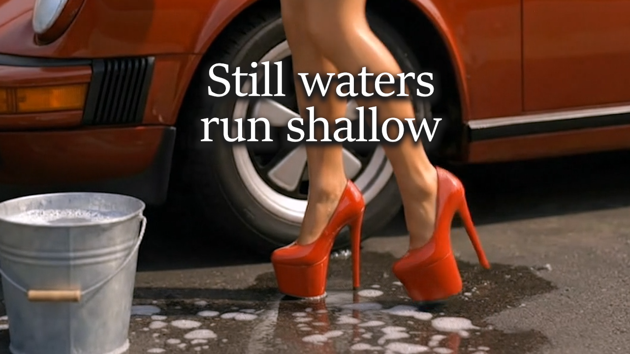 Still waters run shallow